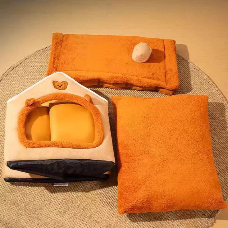 Maison Chat - PetCocon™ - Marron - Univers Chat Nature