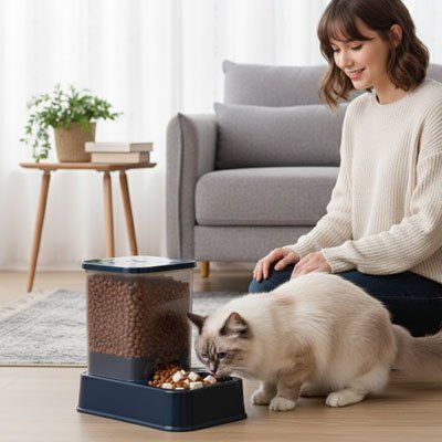 Distributeur croquette chat | GraviChat - Univers Chat Nature