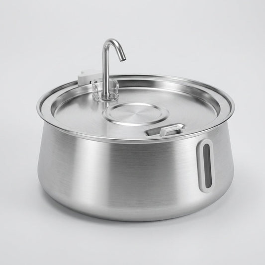 Fontaine à eau pour chat en inox : comparez les meilleurs modèles - Univers Chat Nature