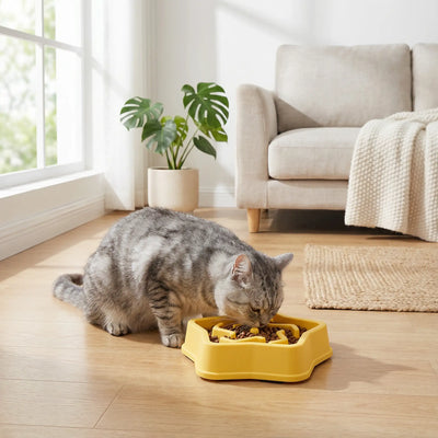 Gamelle anti glouton chat - Univers Chat Nature