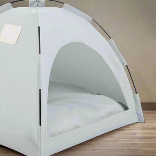 Tente Chat - CatTentBed™ - Gris Cyan - Univers Chat Nature