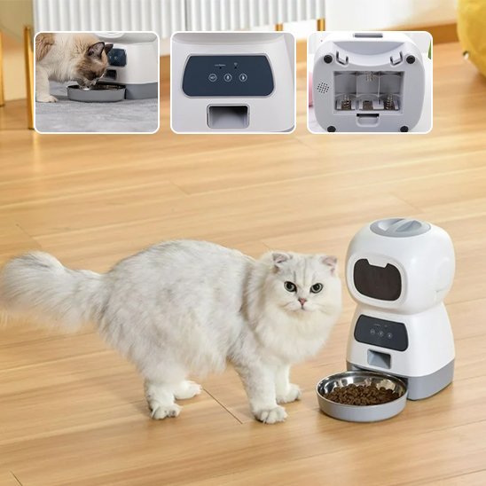 Distributeur croquette chat automatique | PetFeeder™ - Univers Chat Nature