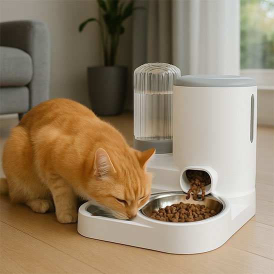 Distributeur de croquettes pour chat | NouriChat™ - Univers Chat Nature