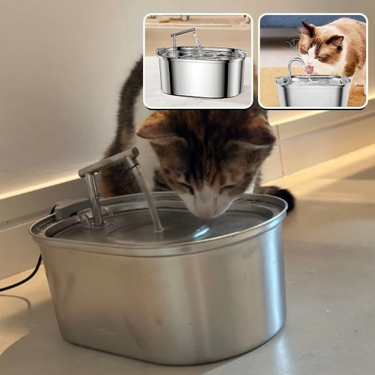 FONTAINE EAU POUR CHAT | HydroFresh™ - Univers Chat Nature