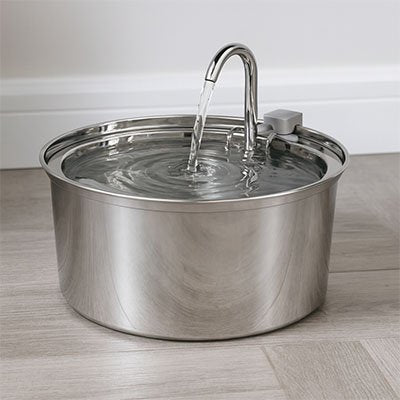 FONTAINE EAU POUR CHAT | SilencPremium™ - Univers Chat Nature