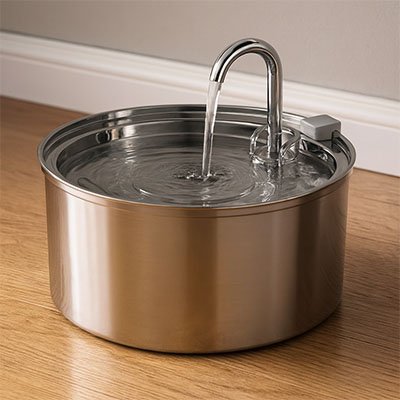 FONTAINE EAU POUR CHAT | SilencPremium™ - Univers Chat Nature