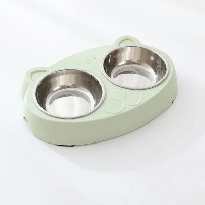 Gamelle Chat | Bol design™ - Univers Chat Nature, variante verte