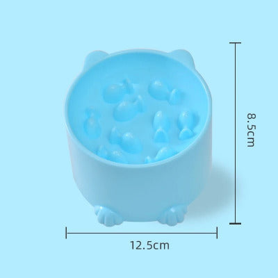 Gamelle anti glouton chat BolControl™ variante bleu - Univers Chat Nature