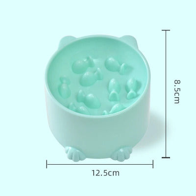Gamelle anti glouton chat BolControl™ variante verte - Univers Chat Nature