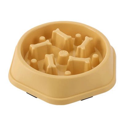 Gamelle anti glouton chat | DigestControl™ variante jaune - Univers Chat Nature