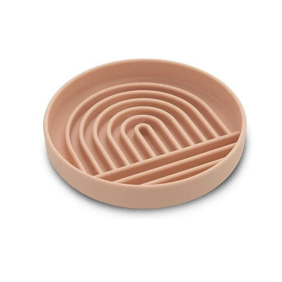 Gamelle anti glouton chat FéliFit™  variante beige - Univers Chat Nature