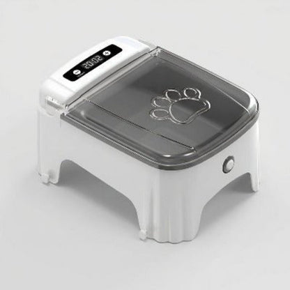 Gamelle automatique pour chat HygiBowl™ – Ouverture intelligente et hygiène renforcée - Univers Chat Nature