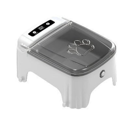 Gamelle automatique pour chat HygiBowl™ – Ouverture intelligente et hygiène renforcée - Univers Chat Nature