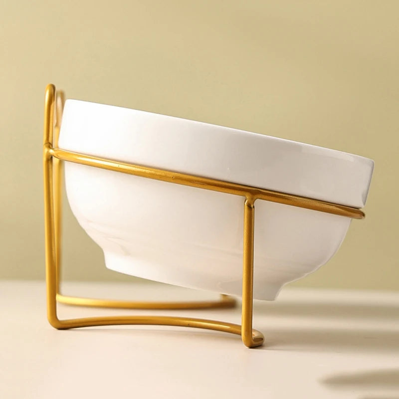 Gamelle céramique pour chat Confort Surélevée unique