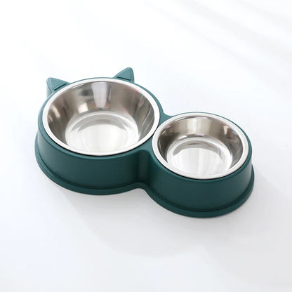 Gamelle pour chat Premium Anti Regurgitation variant Couleur Verte