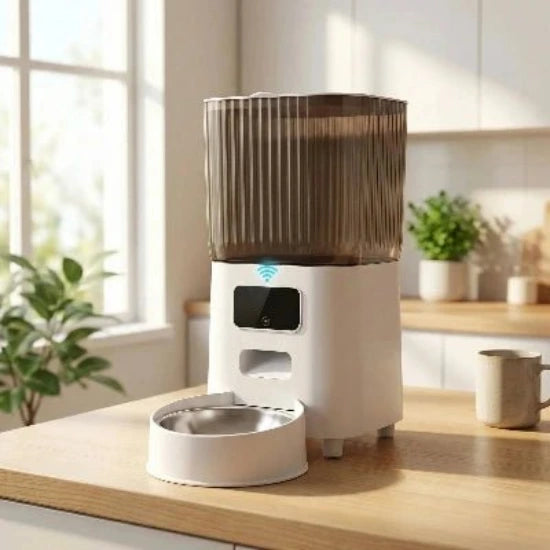Distributeur automatique croquettes chat wifi – MealSync™ - Univers Chat Nature