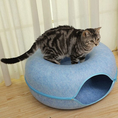 Lit pour Chat - ChatCondo™ - Bleu - Univers Chat Nature