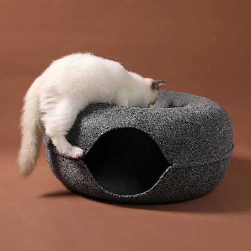 Lit pour Chat - ChatCondo™ - Gris Foncé - Univers Chat Nature