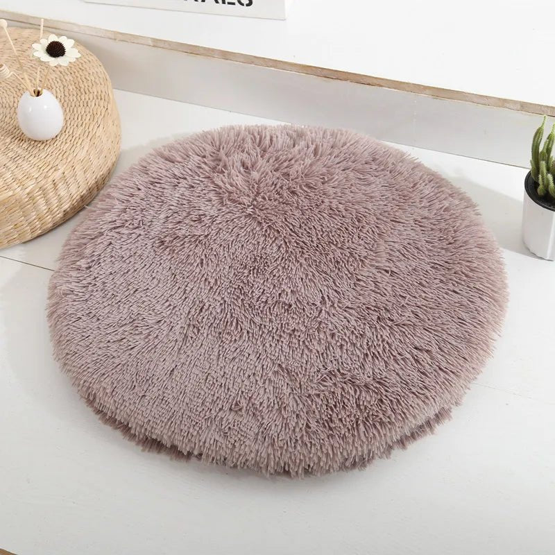 Coussin Chat - SoftPlushCatBedMat™ - Marron - Univers Chat Nature