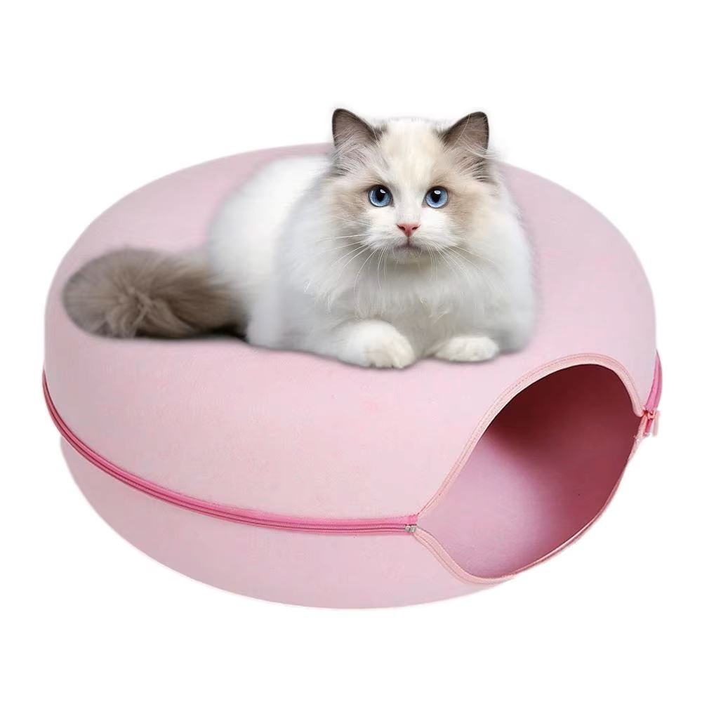 Lit pour Chat - ChatCondo™ - Rose - Univers Chat Nature