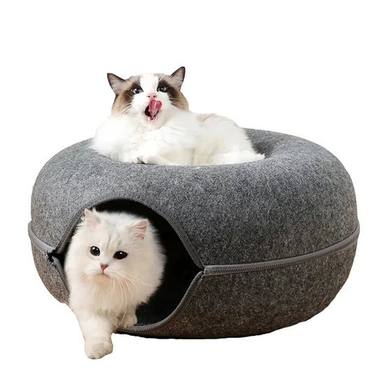 Lit pour Chat - ChatCondo™ - Gris Foncé - Univers Chat Nature