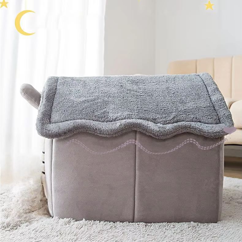Maison Chat - PetCocon™ - Gris - Univers Chat Nature