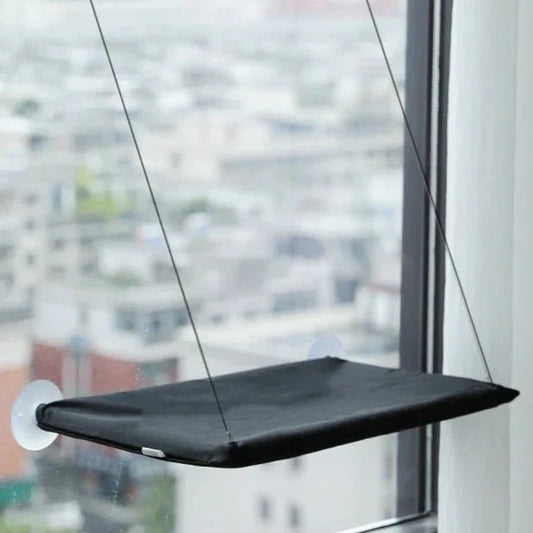 Hamac Chat - PetCatHangingBed™ - Noir - Univers Chat Nature