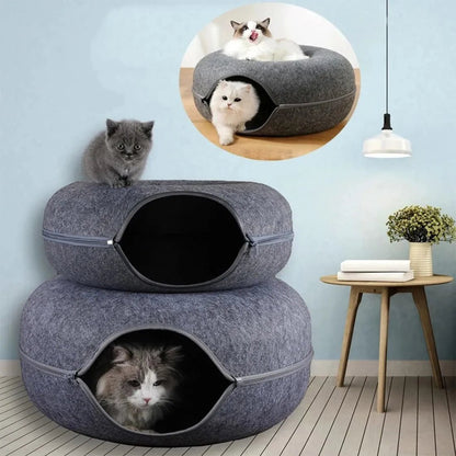 Lit pour Chat - ChatCondo™ - Gris Foncé - Univers Chat Nature