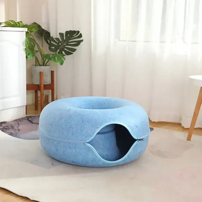 Lit pour Chat - ChatCondo™ - Bleu - Univers Chat Nature