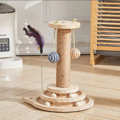 ARBRE A CHAT EN BOIS | ÉcoDesign™ - Univers Chat Nature