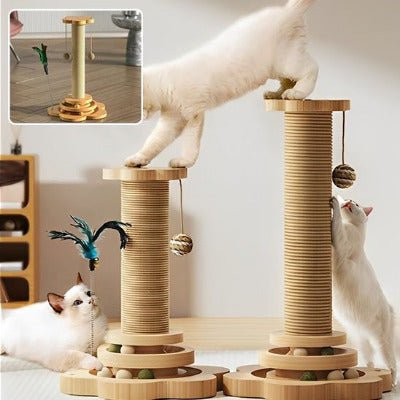 ARBRE A CHAT EN BOIS | ÉcoDesign™ - Univers Chat Nature