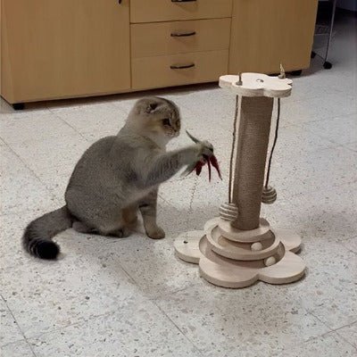 ARBRE A CHAT EN BOIS | ÉcoDesign™ - Univers Chat Nature