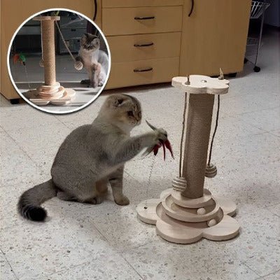 ARBRE A CHAT EN BOIS | ÉcoDesign™ - Univers Chat Nature