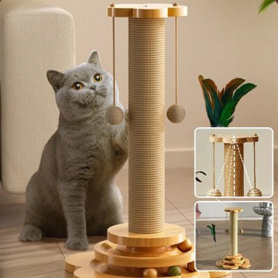 ARBRE A CHAT EN BOIS | ÉcoDesign™ - Univers Chat Nature