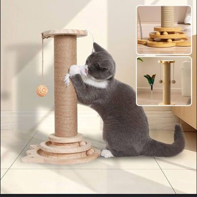ARBRE A CHAT EN BOIS | ÉcoDesign™ - Univers Chat Nature
