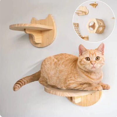 ARBRE A CHAT MURAL | DESIGN COMPACT™ - Univers Chat Nature