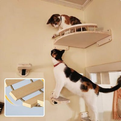 ARBRE A CHAT MURAL | DESIGN COMPACT™ - Univers Chat Nature