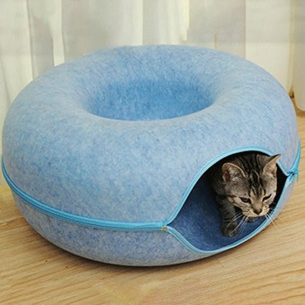 Lit pour Chat - ChatCondo™ - Bleu - Univers Chat Nature