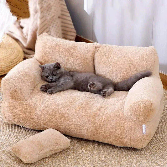 Canapé pour Chat - CatCanapéLit™ - Kaki - Univers Chat Nature