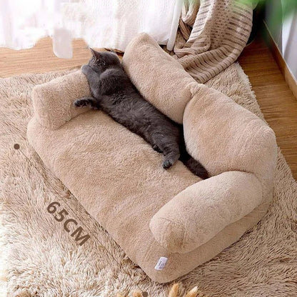 Canapé pour Chat - CatCanapéLit™ - Kaki - Univers Chat Nature