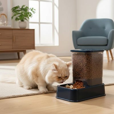 Distributeur croquette chat | GraviChat - Univers Chat Nature