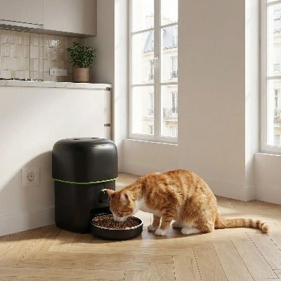 Distributeur de croquettes pour chat programmable – Wi - Fi, Caméra HD & Portions automatiques | SmaFeed™ - Univers Chat Nature