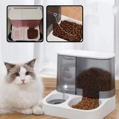 Distributeur de croquettes chat | NutriPure : fini les gamelles vides - Univers Chat Nature