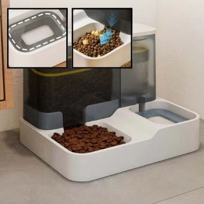 Distributeur de croquettes chat | NutriPure : fini les gamelles vides - Univers Chat Nature