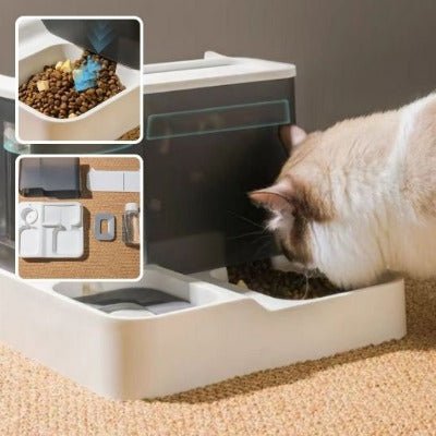 Distributeur de croquettes chat | NutriPure : fini les gamelles vides - Univers Chat Nature