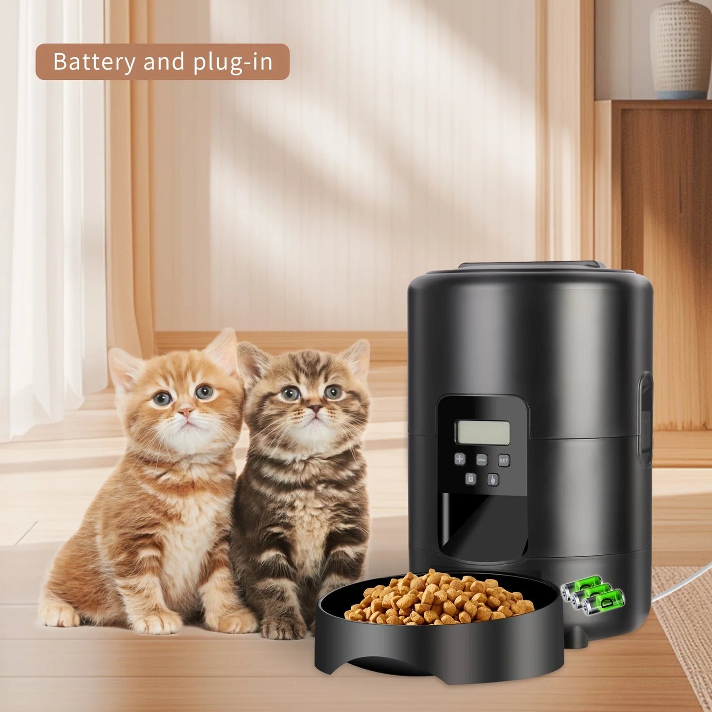 Distributeur de croquettes pour chat automatique | FeliFeeden™ - Univers Chat Nature