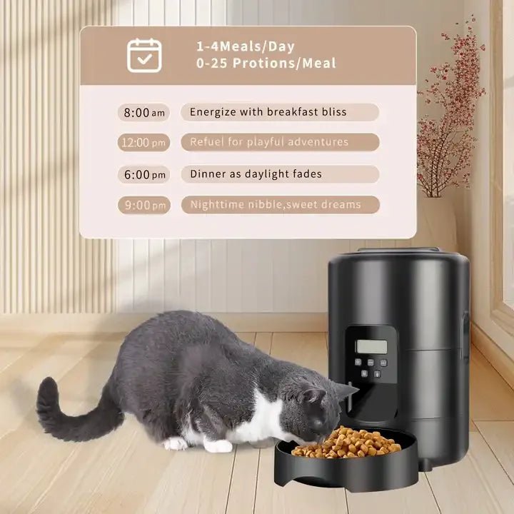 Distributeur de croquettes pour chat automatique | FeliFeeden™ - Univers Chat Nature