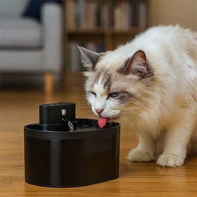 FONTAINE A EAU CHAT | Aqualunea™ - Univers Chat Nature