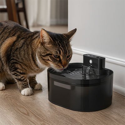 FONTAINE A EAU CHAT | Aqualunea™ - Univers Chat Nature