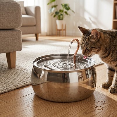 Fontaine à eau chat | Fontalys™ - Univers Chat Nature
